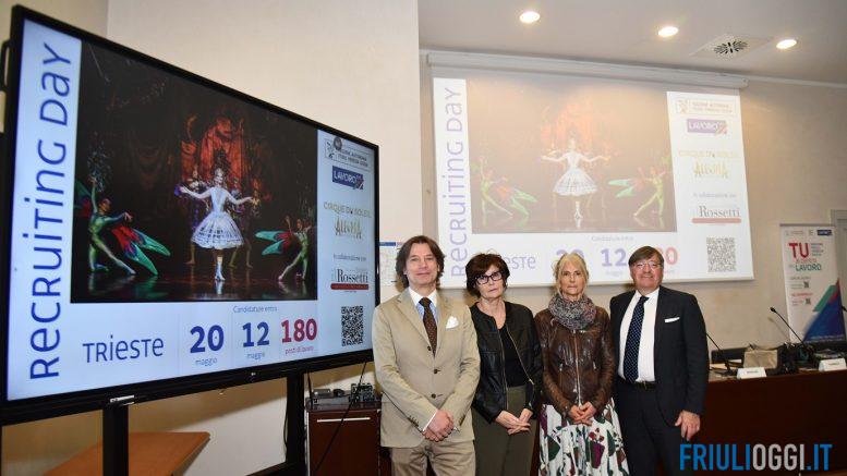 Recrtuiting day per il Cirque du Soleil a Trieste
